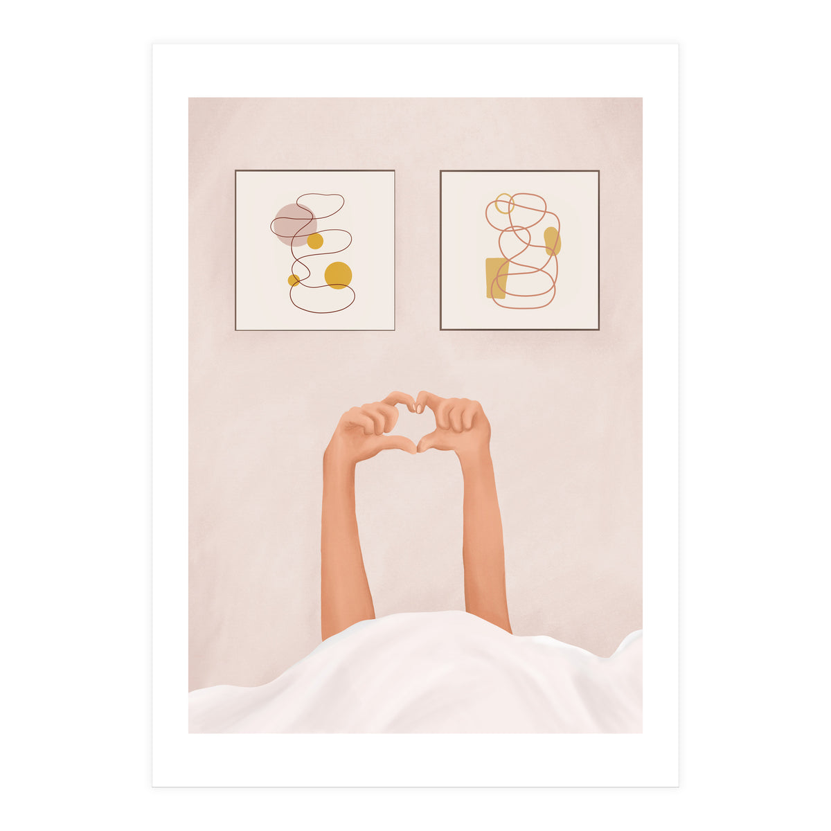 Hand Heart (Print Only)