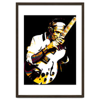 Keith Richards American Rock Guitarist in Pop Art