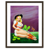 Sexy Pinup Gil Fell On Cactus From A Horse thumbnail