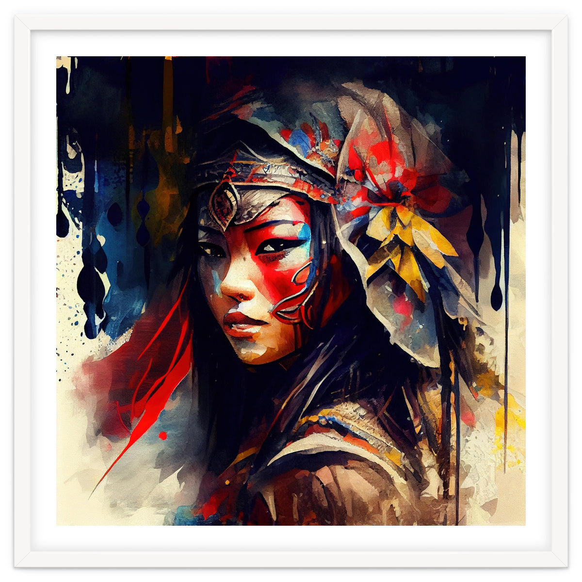 Powerful Asian Warrior Woman #2