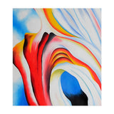 Georgia O’Keeffe – Music, Pink and Blue (1918) | Abstract Modernist Harmony of Color and Emotion (Print Only) thumbnail