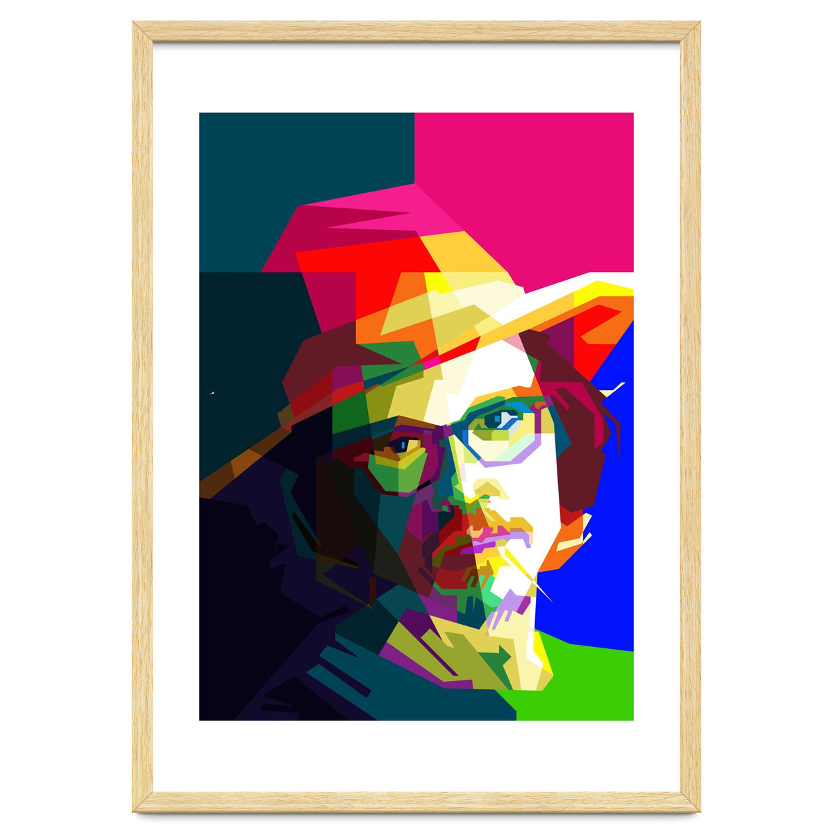 Johny Depp Hollywood Movies Pop Art WPAP