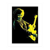 Mike Bloomfield American Blues Guitarist (Print Only)