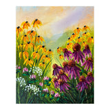 Impasto Wildflower Meadow Painting  (Print Only) thumbnail