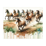 Galloping Horse Herd (Print Only) thumbnail