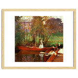 John Singer Sargent / 'The Boating Party', 1889, Oil on canvas, 88 x 92 cm. thumbnail