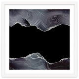 Black & Silver Glitter Agate Texture 04 thumbnail