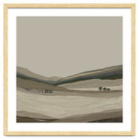 Muted Landscape oil painting