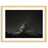 Matterhorn Switzerland Starry Night Mountain Photography thumbnail
