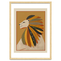 Leaf Mane Lion I