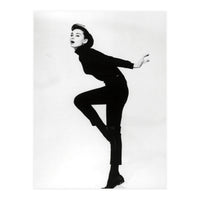 AUDREY HEPBURN in FUNNY FACE (1957), directed by STANLEY DONEN. (Print Only)
