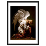 Kneeling Down Angel Renaissance inspired Religious Art thumbnail