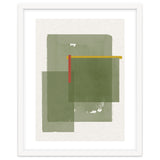 GREEN WATERCOLOR SHAPES NO.2 thumbnail