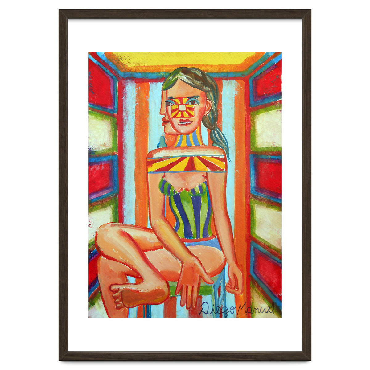 Mujer En La Silla 10