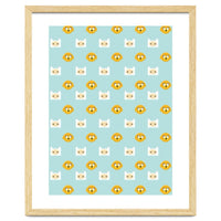 Minimalist Finn And Jake Seamless Cartoon Pattern
