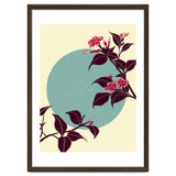 Pink flowers on a blue moon thumbnail