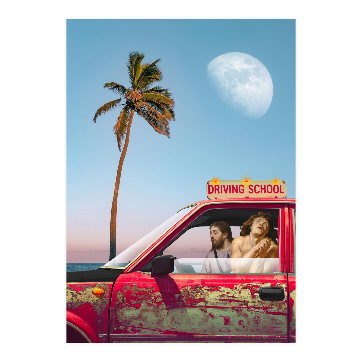 Jesus Christ Super Drive (Print Only)