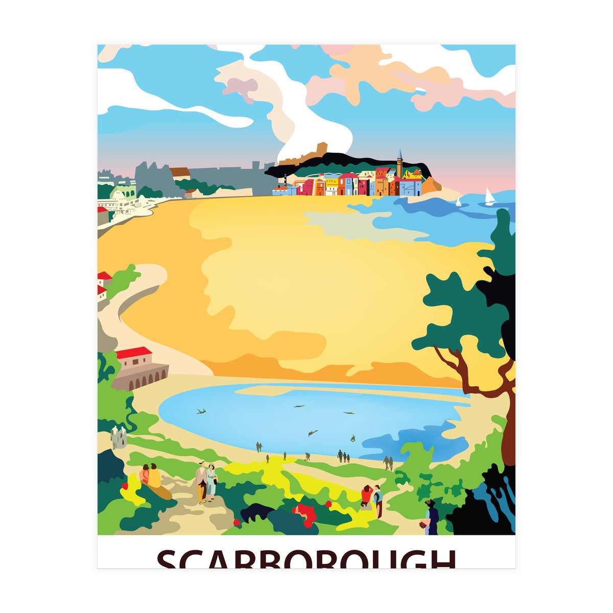 Scarborough, North Yorkshire (Print Only)