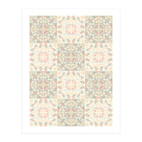 Kaleido Glass Pastels Tiles (Print Only)
