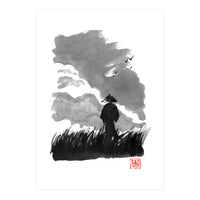 Samurai In The Prairy (Print Only)