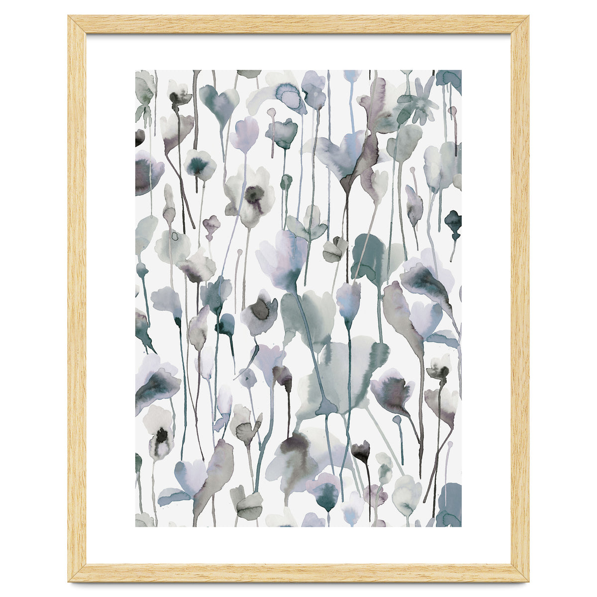 Watercolour Cozy Wild Flowers