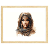 Desert Muse Watercolor Portrait thumbnail