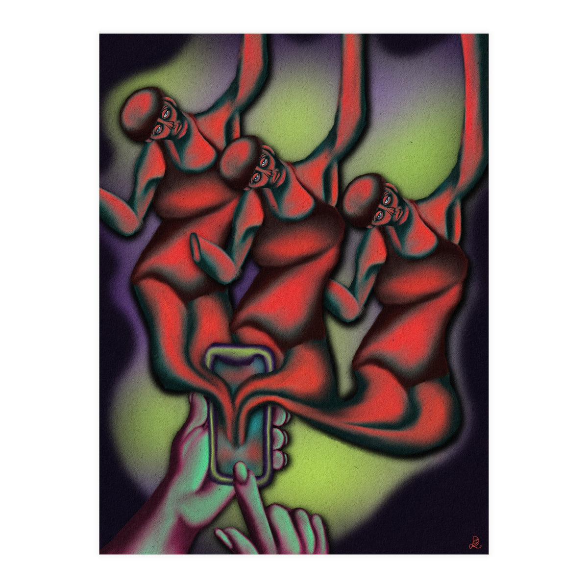 Insecurities Always In The Palm Of Your Hand (Print Only)