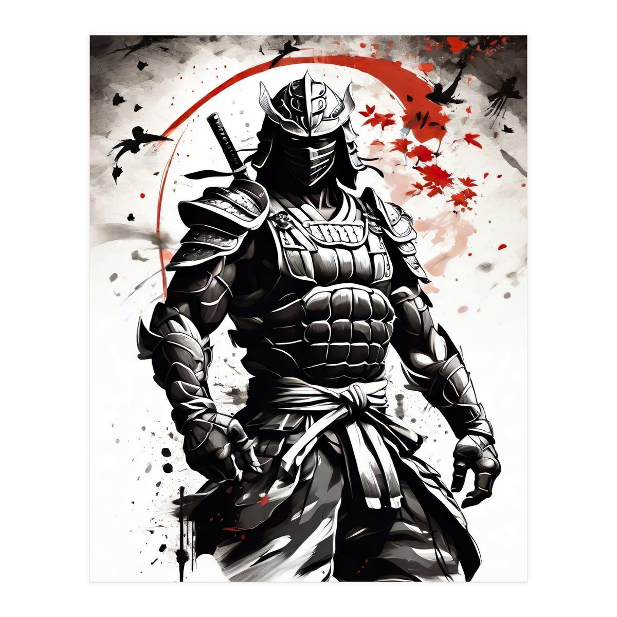 Samurai Warrior Art (Print Only)