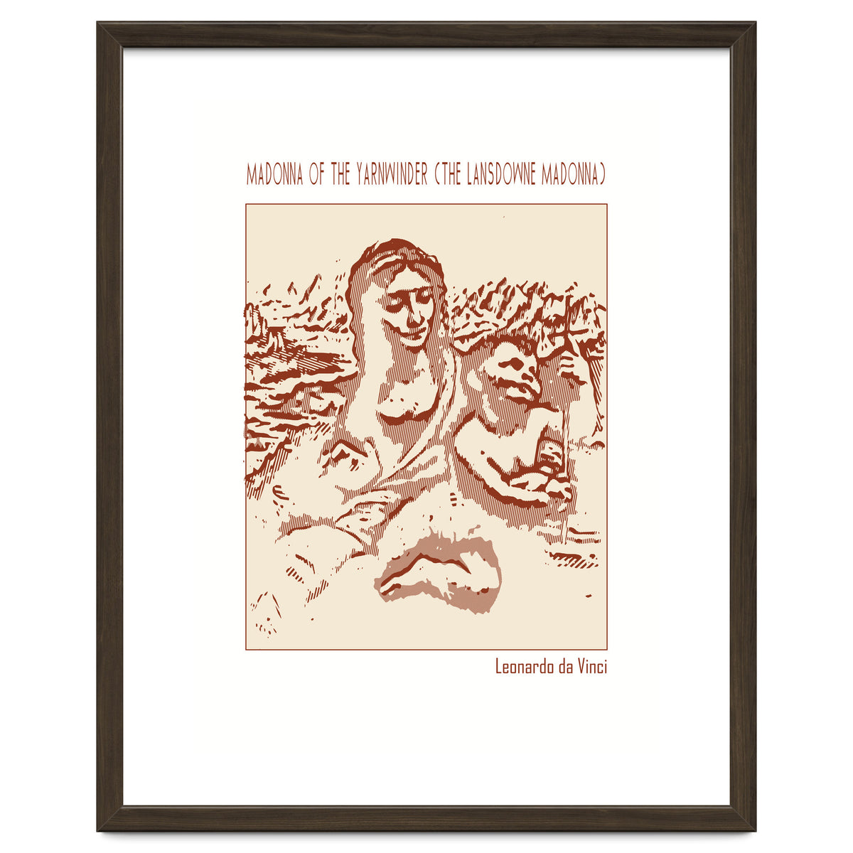 Madonna Of The Yarnwinder (the Lansdowne Madonna)