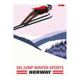 Ski Jump In Norway (Print Only) thumbnail