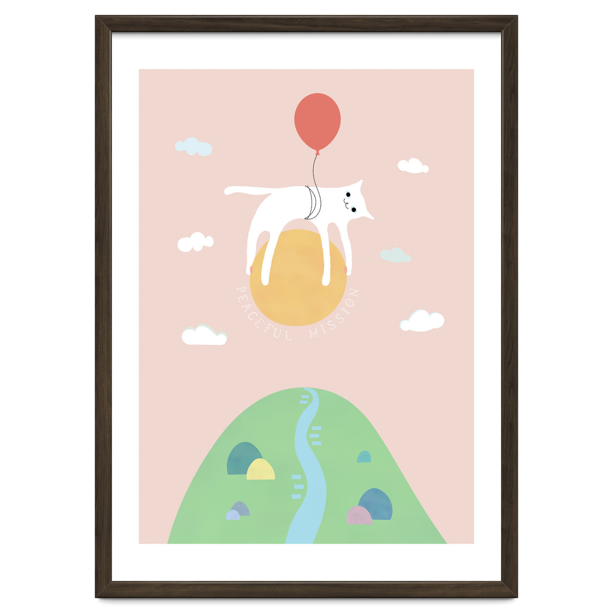 PEACEFUL MISSION CAT