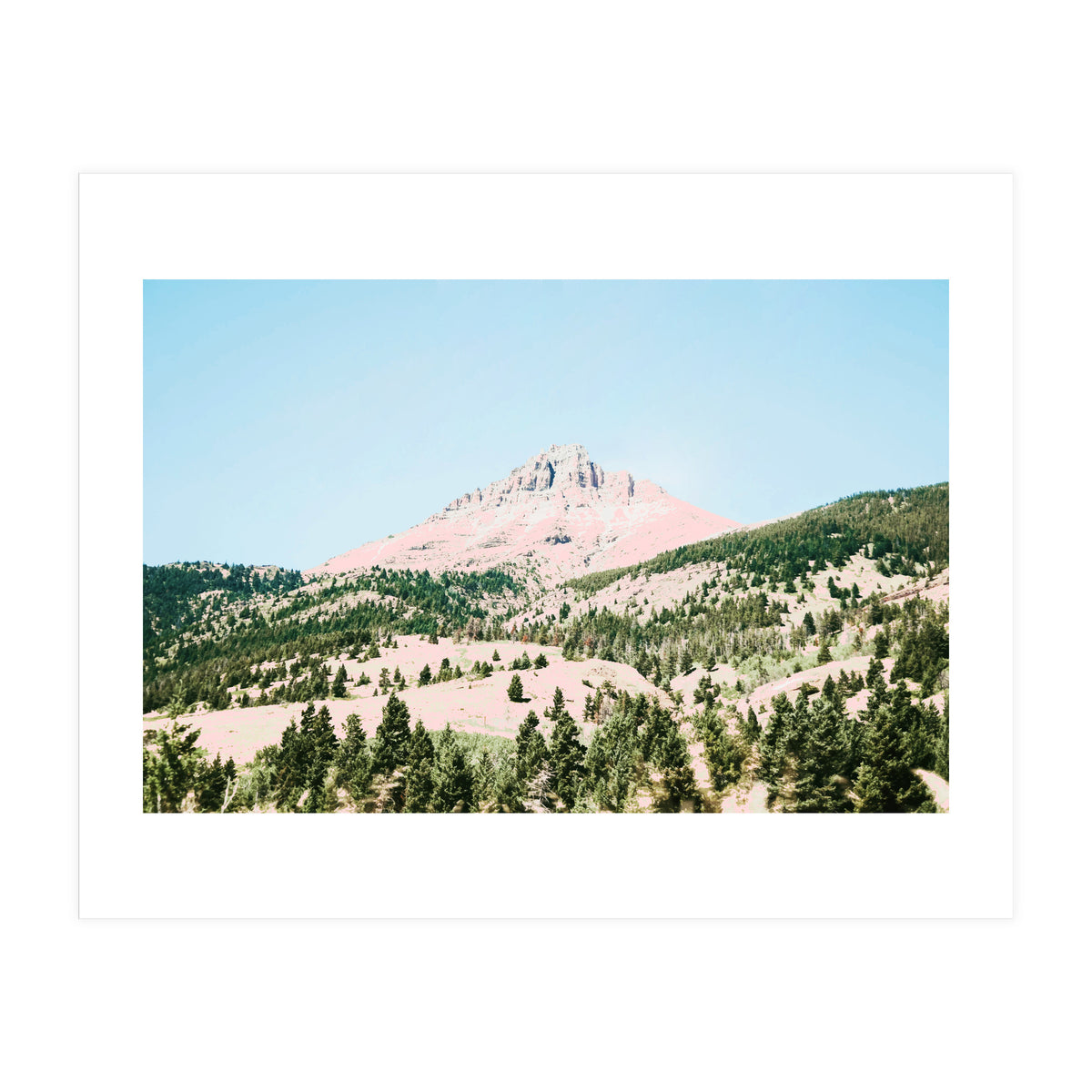 Happy Mountain #society6 #decor #buyart (Print Only)