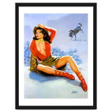 Pinup Girl Fell From A Wild Horse thumbnail