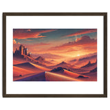 Vintage Chile, Atacama Desert Sunset Poster thumbnail
