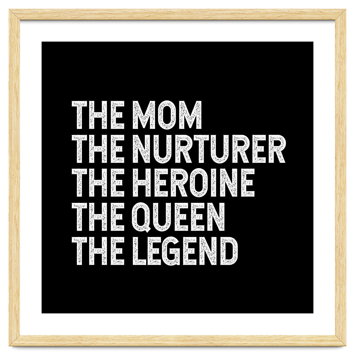 Mom Nurturer Heroine Queen Legend