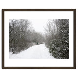Walking through the snow park thumbnail