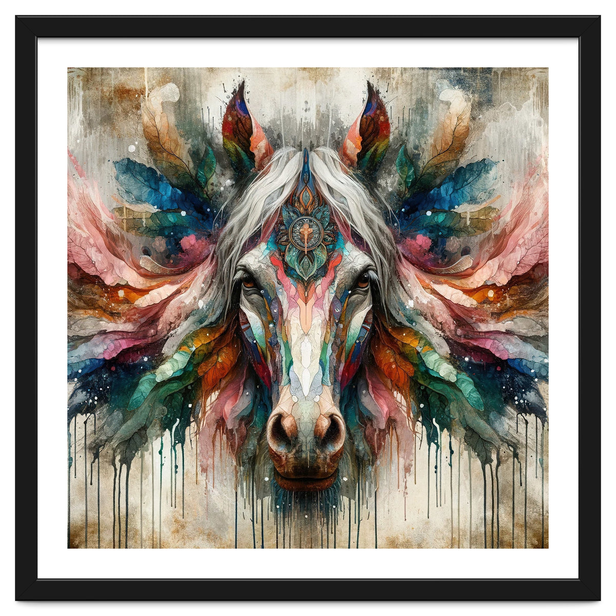 Ornate Horse Portrait