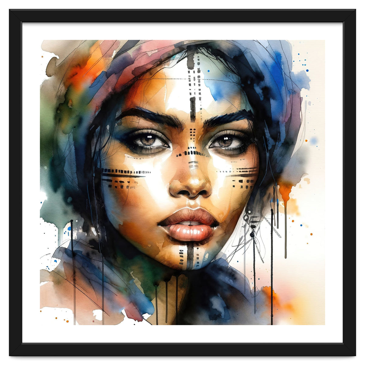 Tribal Muse Portrait