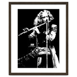 Ian Anderson British Musician Legend in Grayscale thumbnail