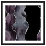 Black & Silver Glitter Agate Texture 02 thumbnail
