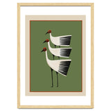 Striped Bird Trio I thumbnail