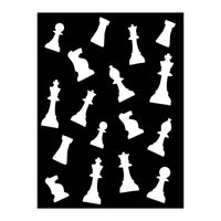 Chess Game Pieces  (Print Only)