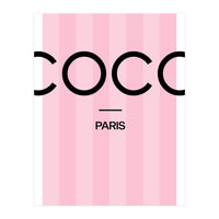 Paris Fashion Quote Art, Coco Chanel, Chic Decor (Print Only)