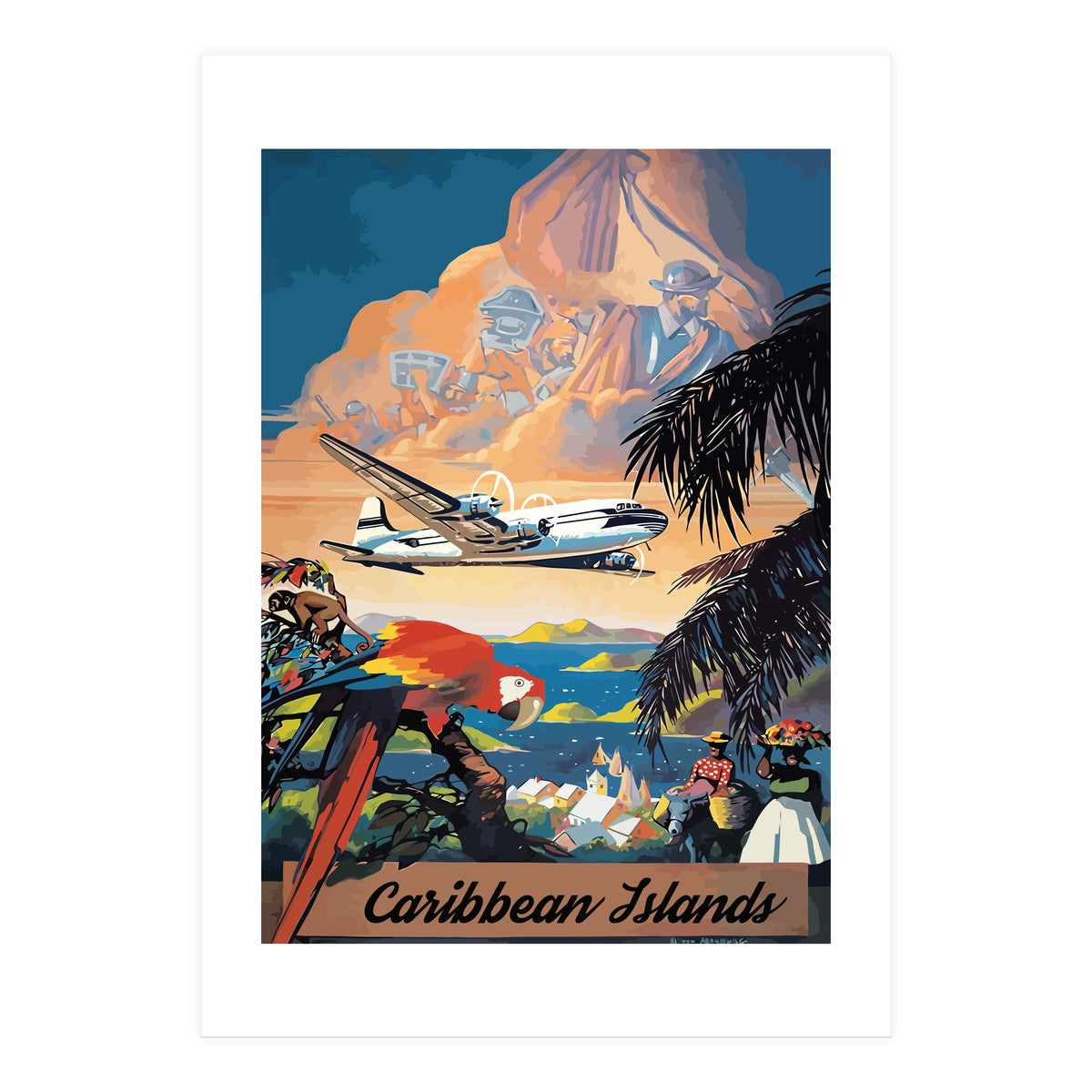 Caribbean Islands (Print Only)