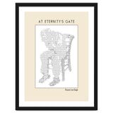 At Eternity’s Gate Vincent Van Gogh – Ascii Art thumbnail