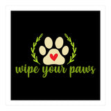Wipe Your Paws  (Print Only) thumbnail
