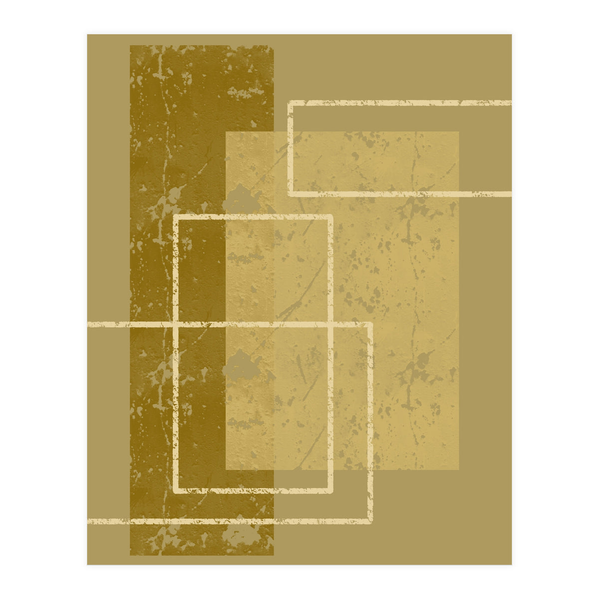 Structured Gold (Print Only)