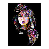 Taylor Swift Colorful Art 2 (Print Only) thumbnail