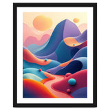 Colorful Surreal Dreamscape Digital Art thumbnail