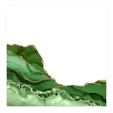 Green & Gold Agate Texture 23 (Print Only) thumbnail